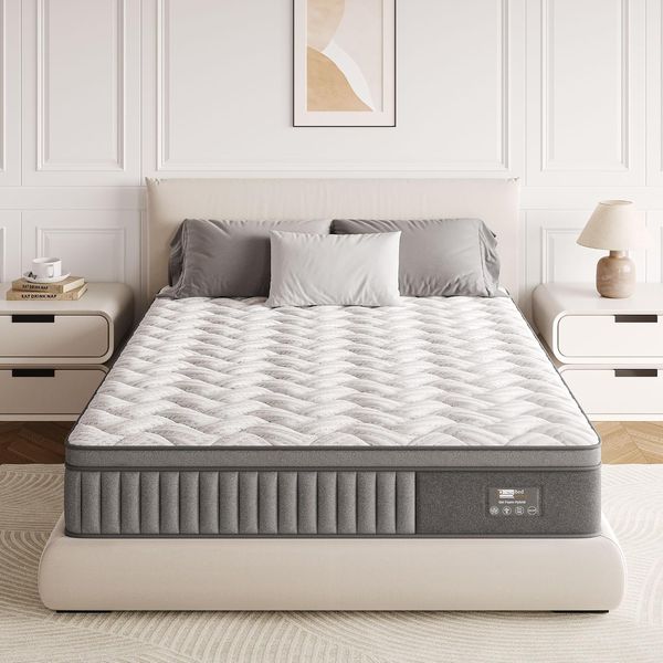 26cm hohe orthopadische Taschenfederkernmatratze Harte H4 mit hochdichtem Memoryschaum, ruckenfreundliche Unterlage fur Erwachsene 90x200cm