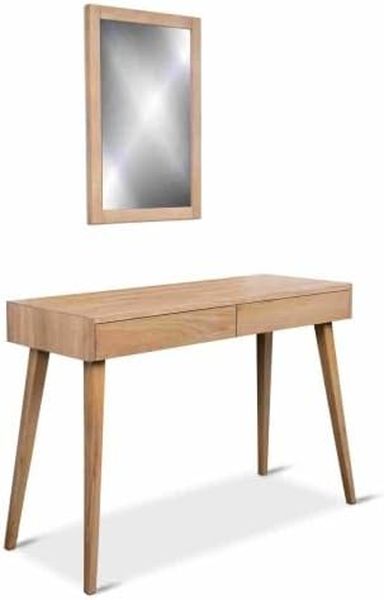 Multifunktionaler Kombitisch als Konsole, Schminktisch und Schreibtisch im einheitlichen Design
